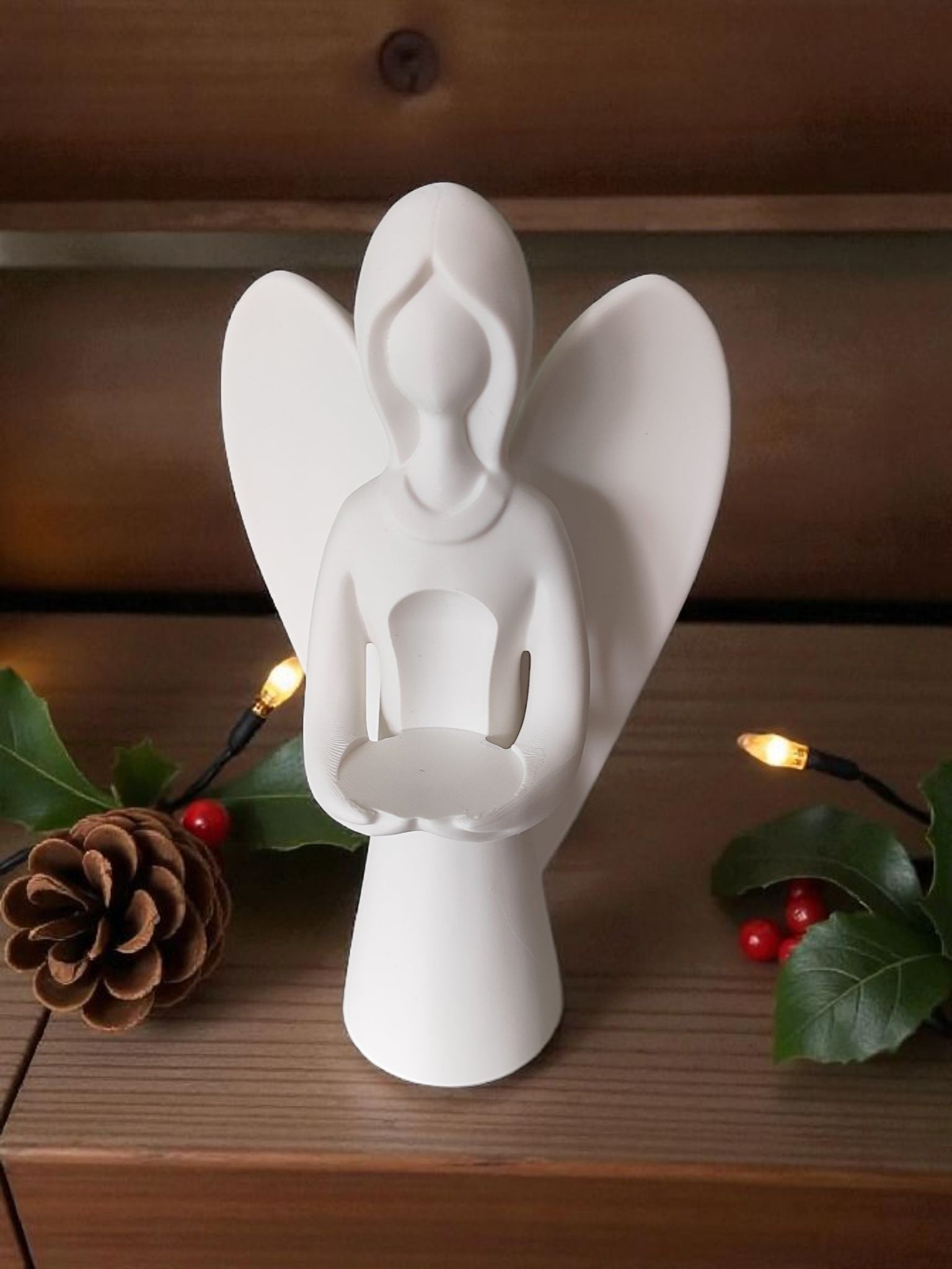 Christmas Angel Tea Light Holder