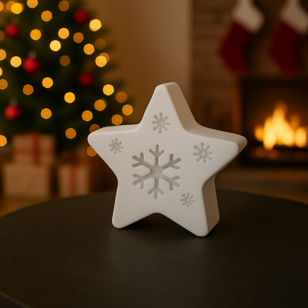 Snowflake Star Tea Light Holder